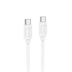 USB-C-kaapeli Hoco X115 USB-C–USB-C 1 m 240 W valkoinen
