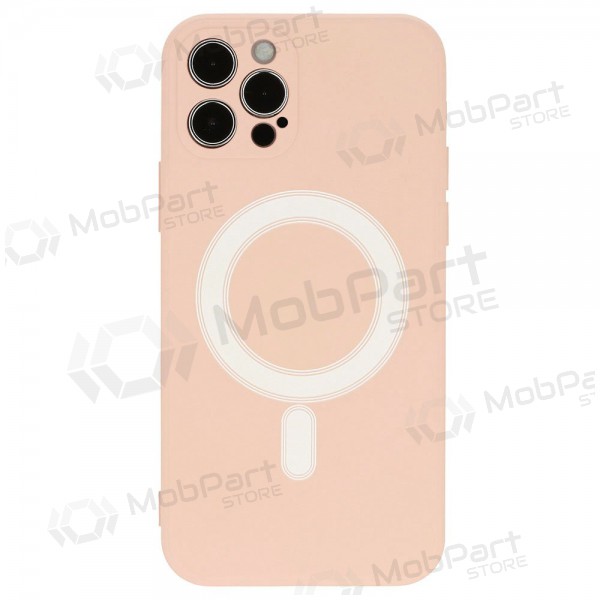Apple iPhone 12 Pro kotelo - MagSilicone (hiekanvärinen)
