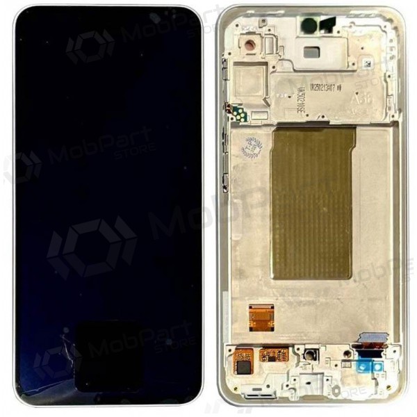 Samsung Galaxy A36 näyttö (valkoinen) (kehyksellä) (alkuperäinen) Samsung Galaxy A36 näyttö (valkoinen) (kehyksellä) (alkuperäinen)