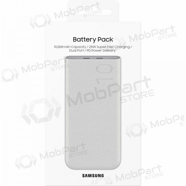 Ulkoinen paristo Power Bank Samsung EB-P3400XUEGEU PD25W 10000mAh rusva