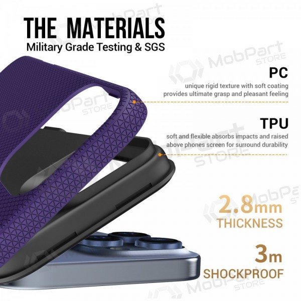 Suojakuori Perfectionists Triangle Mag Case Apple iPhone 11 violetti Suojakuori Perfectionists Triangle Mag Case Apple iPhone 11 violetti