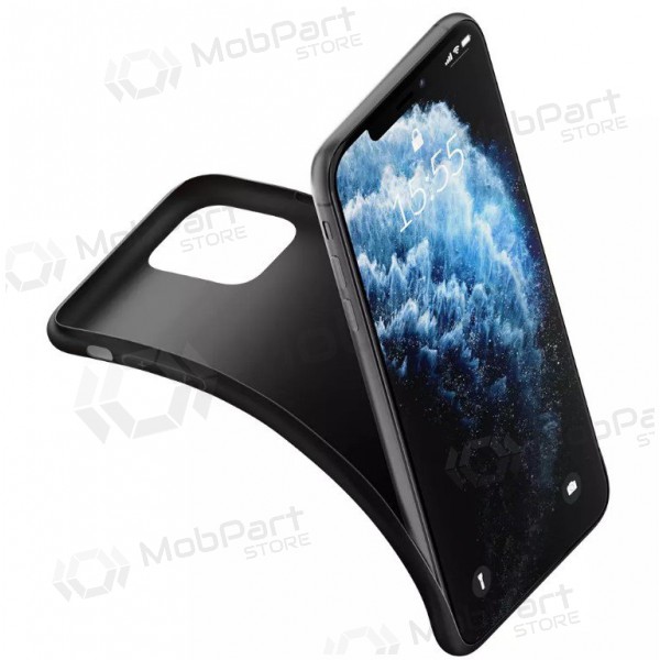 Apple iPhone 15 Plus kotelo - 3MK Matt Case (musta)