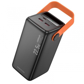 Ulkoinen paristo Power Bank Borofone BJ66B 22.5W+PD20W 60000mAh musta