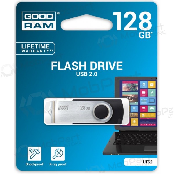 Muisti GOODRAM UTS2 128GB USB 2.0