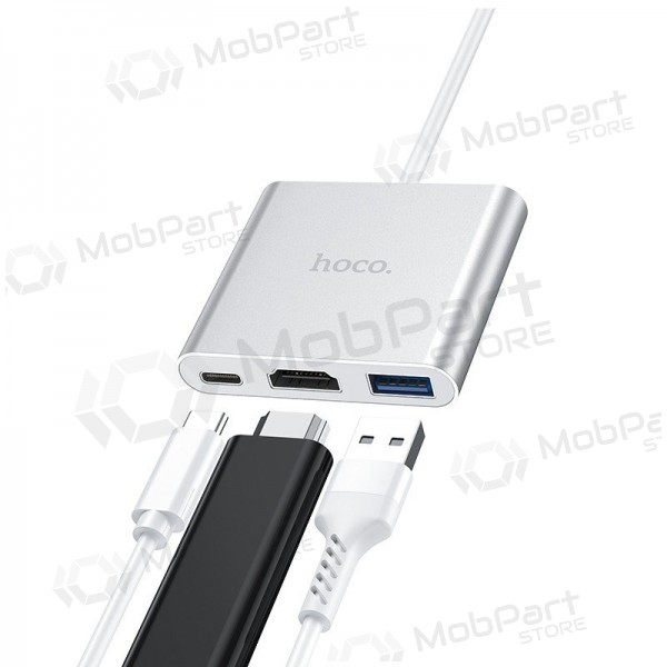 Sovitin Hoco HB14 Type-C to USB-A+HDMI+Type-C hopea