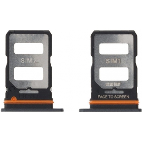 Xiaomi 12T / 12T Pro SIM kortin pidike (musta)