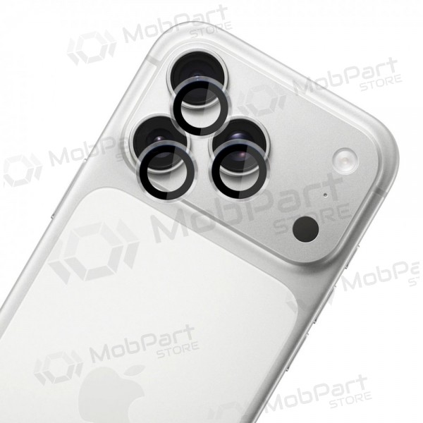 Apple iPhone 18 Pro, 18 Pro Max panssarilasi kameralle - 3MK Lens Pro (läpinäkyvä)