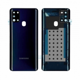 Samsung A217 Galaxy A21s 2020 takaakkukansi (musta) (käytetty grade C, alkuperäinen)