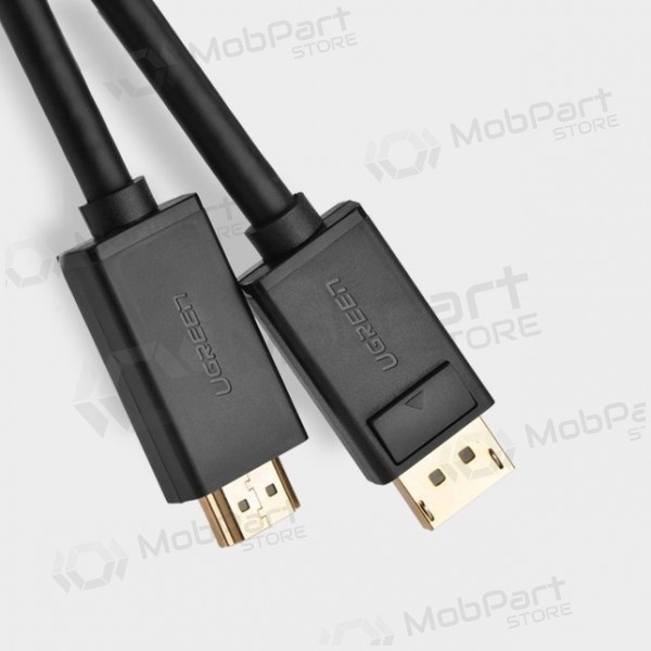 Kaapeli Ugreen DP101 DisplayPort to HDMI 2.0m musta