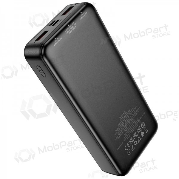 Ulkoinen paristo Power Bank Hoco J136A 22.5W+PD20W 20000mAh musta