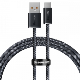 USB kaapeli Baseus Dynamic 100W USB-A to Type-C 1.0m harmaa CALD000616