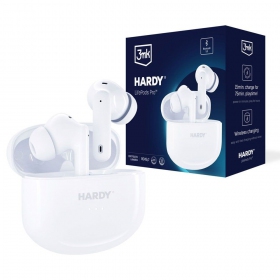 Langatons ausinės 3mk HARDY LifePods Pro baltos