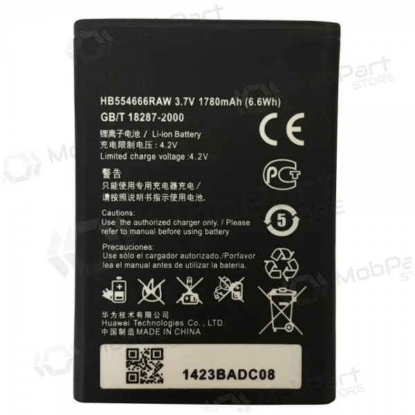 Huawei E5375, EC5377, E5373, E5356, E5351, E5330, EC5377U-872 modeemin akku (HB554666RAW)