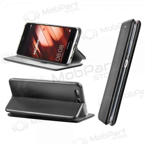 Apple iPhone 12 Pro Max kotelo - Book Elegance (musta)