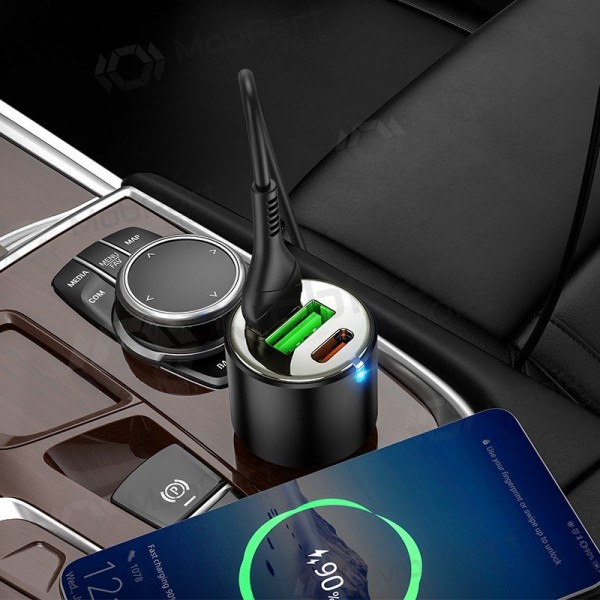 Autolaturi Hoco NZ6 45 W PD 2x USB-C + USB-A musta