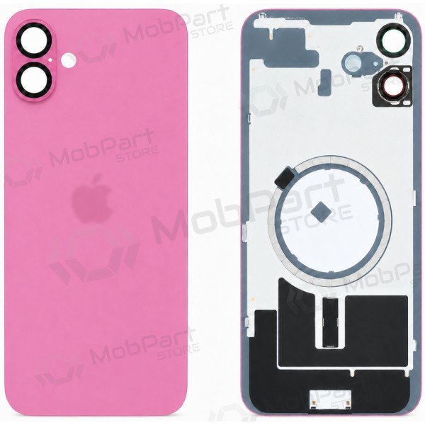 Apple iPhone 16 Plus takakansi (vaaleanpunainen) (Premium)
