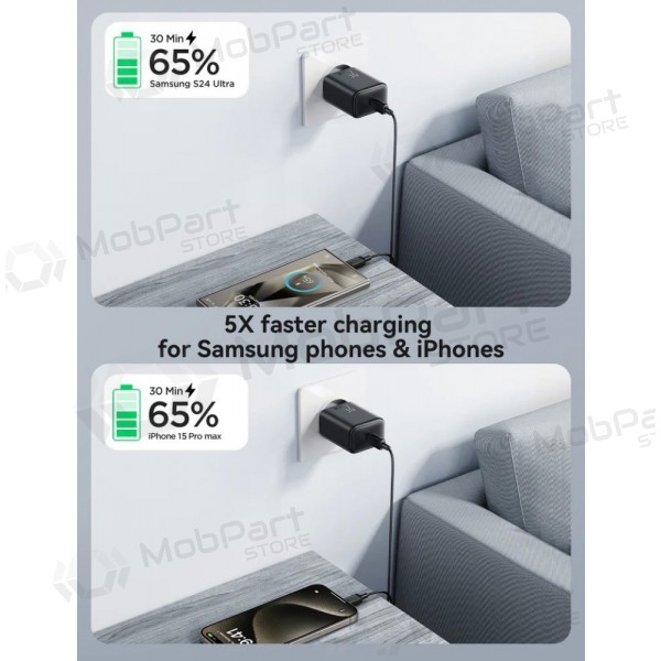 Laturi Joyroom JR-TCF23 USB-C 25W musta