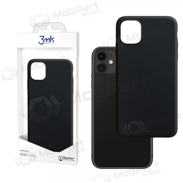 Apple iPhone 15 Plus kotelo - 3MK Matt Case (musta)