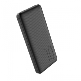 Ulkoinen paristo Power Bank Borofone BT28 Ultra Slim 10000mAh musta