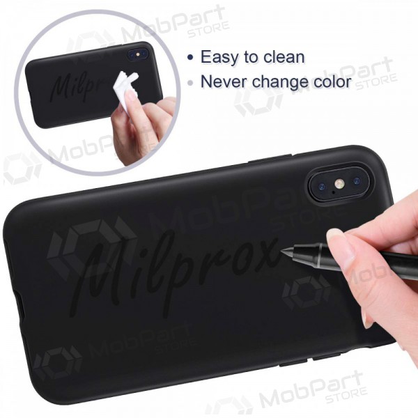 Apple iPhone 11 Pro kotelo - Liquid Silicone 1.5mm (musta)