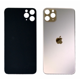 Apple iPhone 11 Pro Max takaakkukansi (kultainen) (bigger hole for camera)