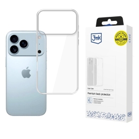 Apple iPhone 17 Pro Max, 18 Pro Max kotelo - 3MK Clear Case (läpinäkyvä)