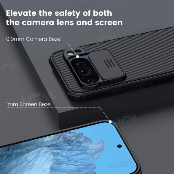 Google Pixel 7 suojakuori „Nillkin CamShield Pro“ (musta) Google Pixel 7 suojakuori „Nillkin CamShield Pro“ (musta)