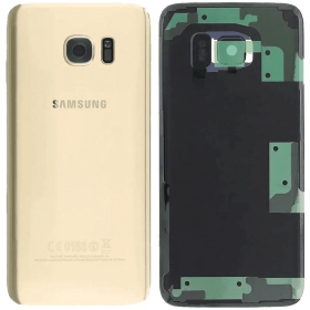 Samsung Galaxy S7 Edge takakansi (platina kulta) (alkuperäinen)