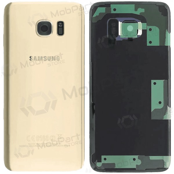 Samsung Galaxy S7 Edge takakansi (platina kulta) (alkuperäinen)
