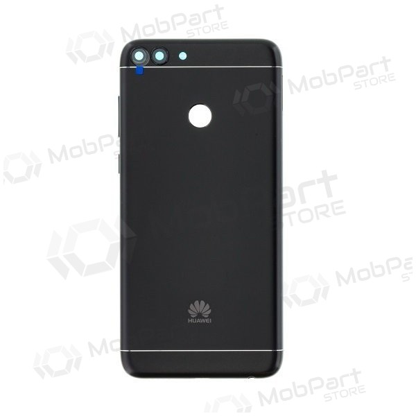 Huawei P Smart / Enjoy 7S takaakkukansi (musta) (käytetty grade C, alkuperäinen)