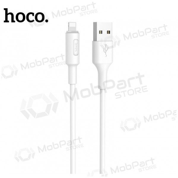 USB kaapeli HOCO X25 lightning 1.0m (valkoinen)