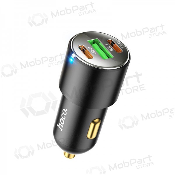Autolaturi Hoco NZ6 45 W PD 2x USB-C + USB-A musta