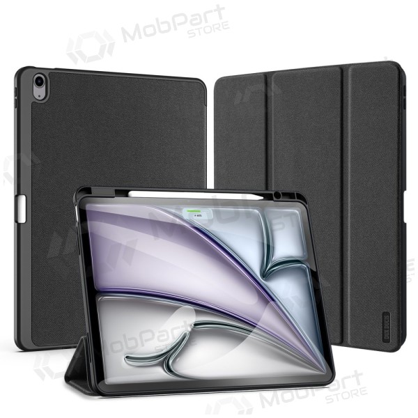 Apple iPad Air 13 (2024, 2025, 2026) kotelo - Dux Ducis Domo (musta)