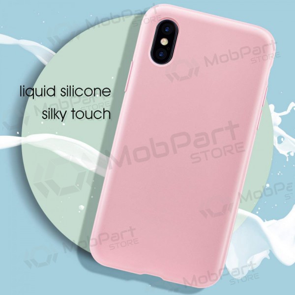 Apple iPhone 11 kotelo - Liquid Silicone 1.5mm (vaaleanpunainen)