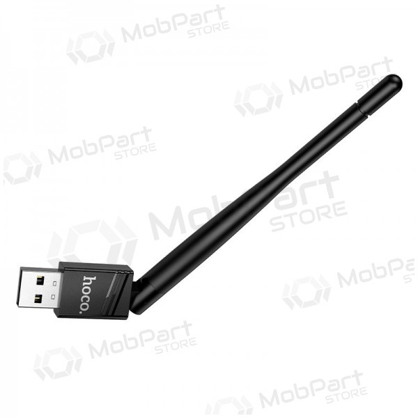 USB Wi-Fi -sovitin Hoco HI37 USB Wi-Fi 4 musta