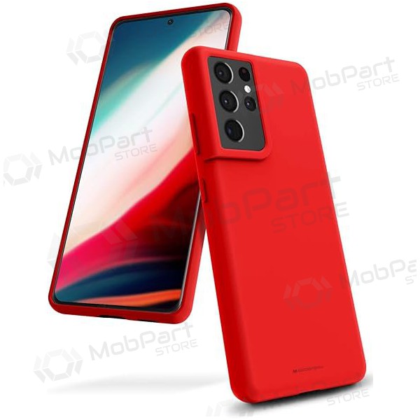 Suojakuori Mercury Silicone Case Samsung A266 A26 5G punainen Suojakuori Mercury Silicone Case Samsung A266 A26 5G punainen
