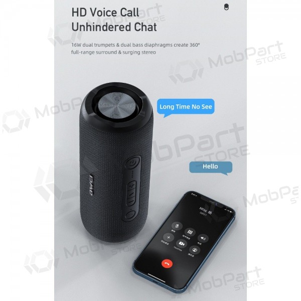 Bluetooth kannettava kaiutin Awei Y669 31W musta