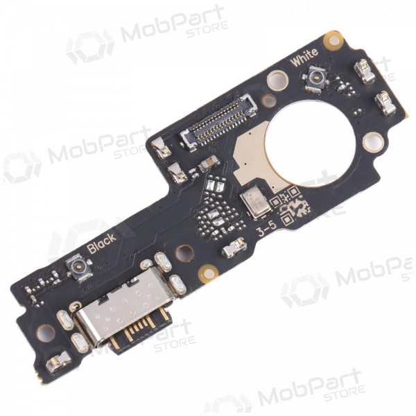 Xiaomi Poco M4 5G, M5 5G, Redmi Note 11E latauspistorasian ja mikrofonin liitin (latausliitin) (service pack) (alkuperäinen) Xiaomi Poco M4 5G, M5 5G, Redmi Note 11E latauspistorasian ja mikrofonin liitin (latausliitin) (service pack) (alkuperäinen)