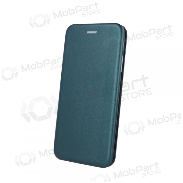 Apple iPhone 13 Pro Max kotelo - Book Elegance (tummanvihreä)