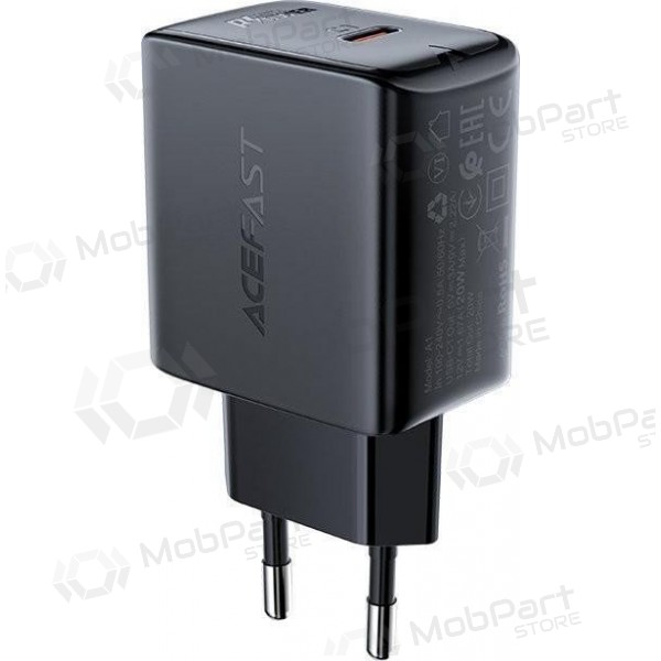 Laturi buitinis Acefast A1 PD20W USB-C musta