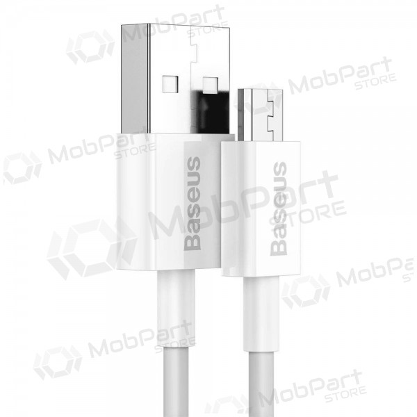 USB-kaapeli Baseus Superior microUSB 2A 2.0m (valkoinen) CAMYS-A02