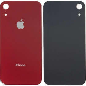 Apple iPhone XR takaakkukansi (punainen) (bigger hole for camera)