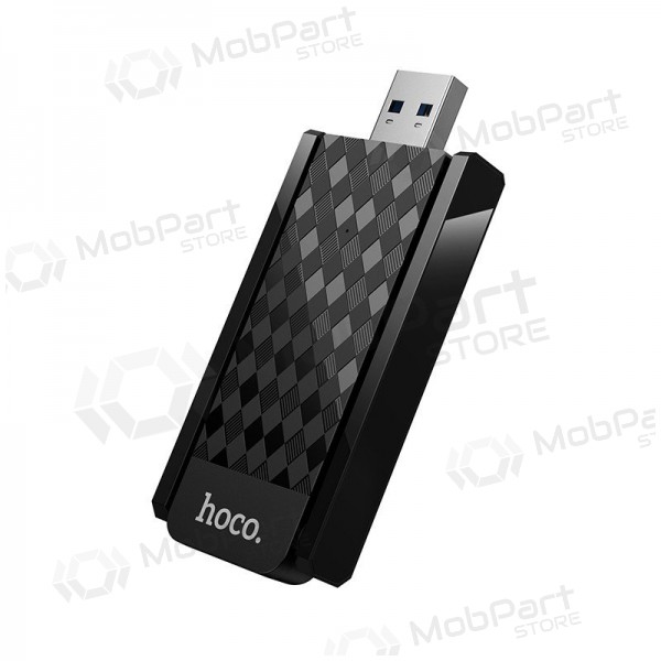 USB Wi-Fi-sovitin Hoco HI34 USB 3.0 Wi-Fi 6 musta