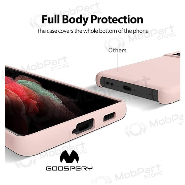 Suojakuori Mercury Silicone Case Samsung A266 A26 5G vaaleanpunainen hiekka väri Suojakuori Mercury Silicone Case Samsung A266 A26 5G vaaleanpunainen hiekka väri