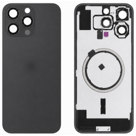 Apple iPhone 16 Pro Max takakansi (musta) (Premium)