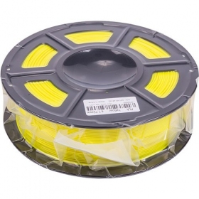 3D spausdinimo plastikas PLA, 1.75mm, 1kg, keltainen
