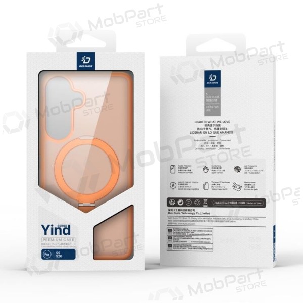 Samsung Galaxy S26 kotelo - Dux Ducis Yind MagSafe (oranssi)