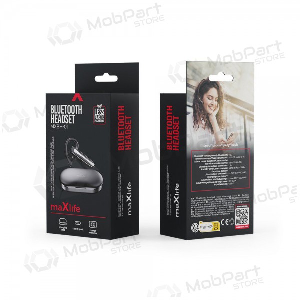 Langaton handsfree Maxlife MXBH-01