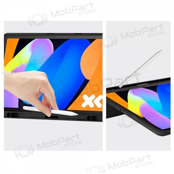 Lenovo IdeaTab 12.1 kotelo - Tech-Protect SmartCase Pen Holder (musta)