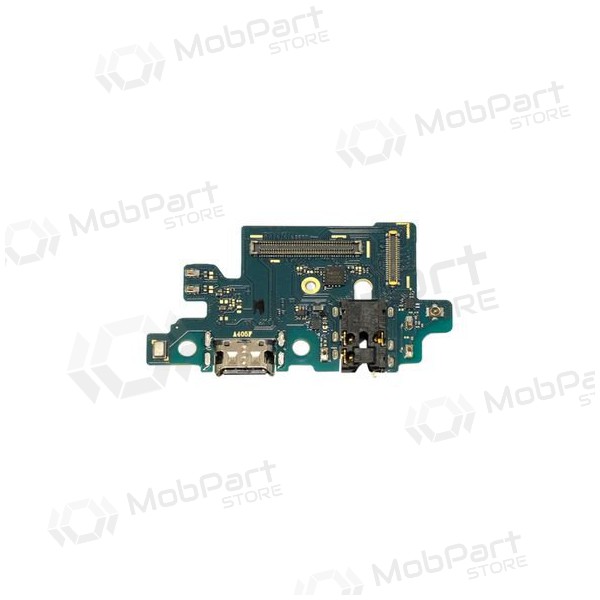 Samsung A405 Galaxy A40 2019 latauspistorasian ja mikrofonin liitin (latausliitin)
